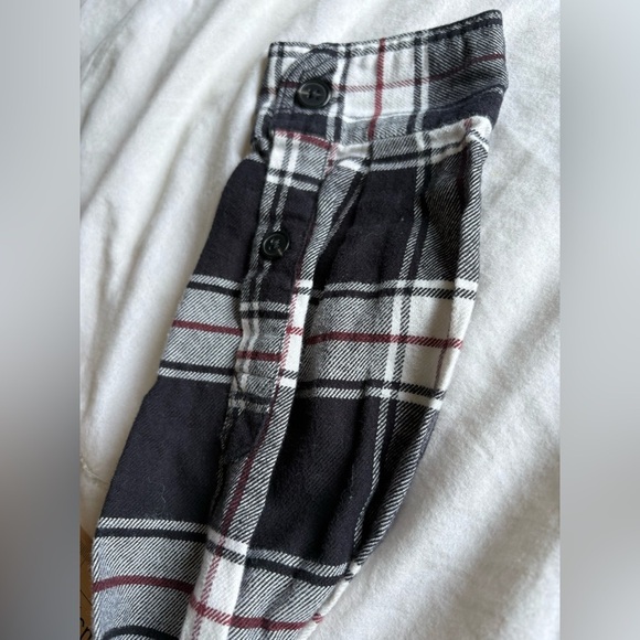 Tilley women’s plaid button down flannel long sleeve medium buffalo check - Picture 5 of 11